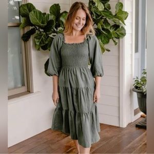 Neuflora Odessa Dress “Dusty Teal”